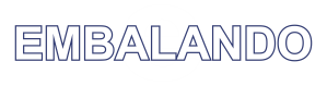 logo branca loja Embalando